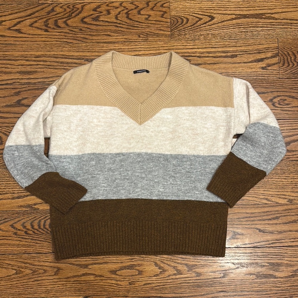 Peppermint V-Neck Sweater